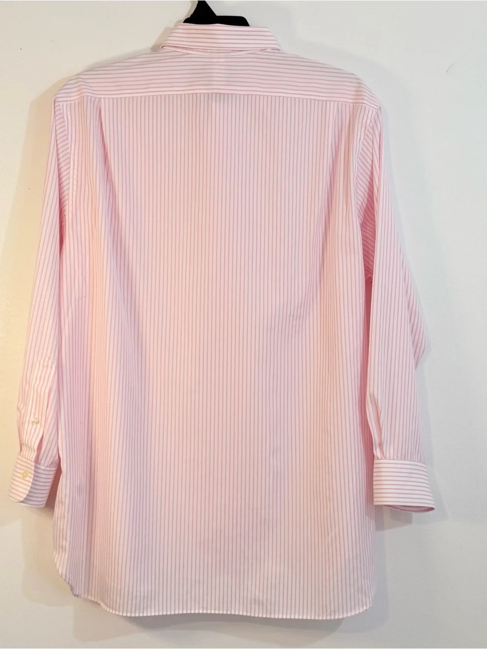 Polo Ralph Lauren Pink Stripe Dress Shirt 18 34/35